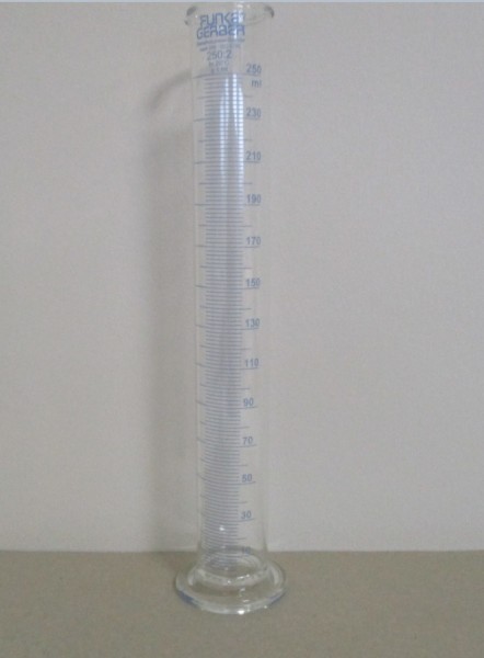Replacement measuring cylinder