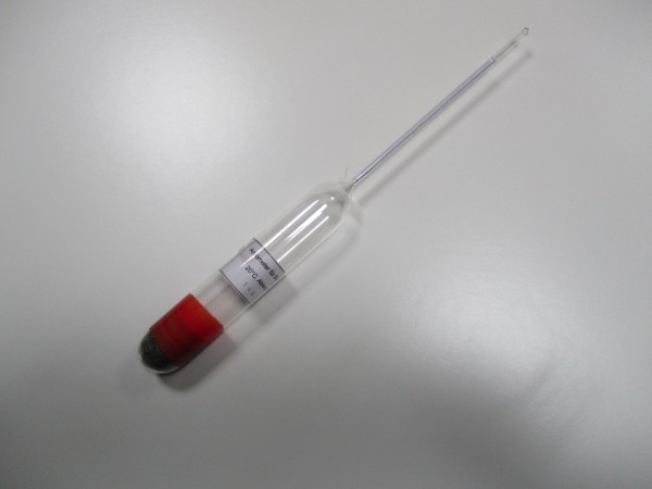 Hydrometer for buttermilk serum with certificate