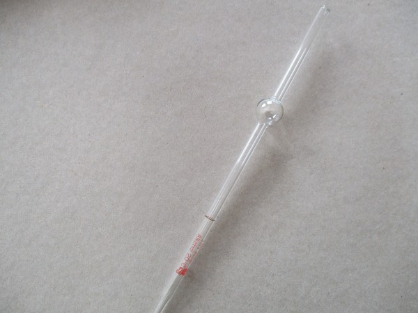 Vol.pipette for amyl alcohol 1ml